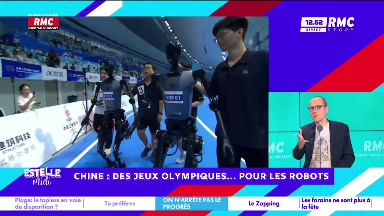 On n'arrête pas le progrès : Des jeux olympiques... pour les robots en Chine - 18/08
