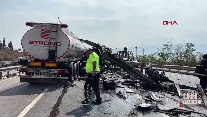 Kontrolü bir anlığına kaybetti: TEM savaş alanına döndü