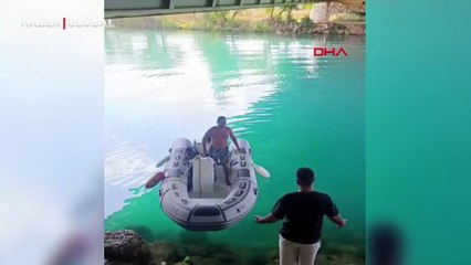 Manavgat Irmağı’nda ceset bulundu