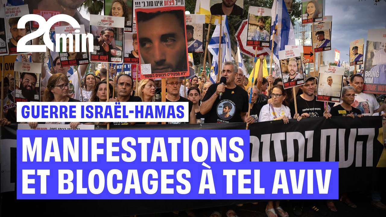 Des Israéliens manifestent pour la fin de guerre à Gaza et la libération des otages israéliens
