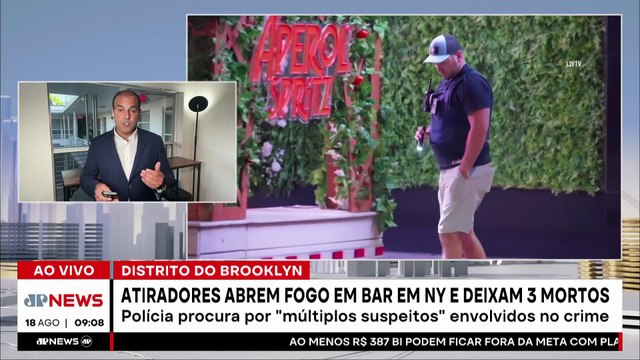 Ataque a bar em Nova York deixa três mortos e oito feridos
