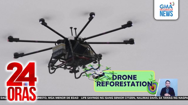 Drone technology, ginagamit sa Canada para mapabilis ang pagtatanim ng puno | 24 Oras