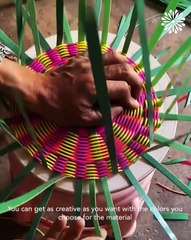 DIY basket made from scratch