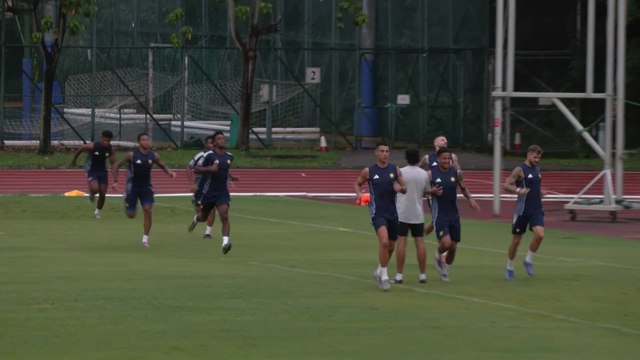 Cristiano Ronaldo trains with Al-Nassr in Hong Kong ahead of Saudi Super Cup