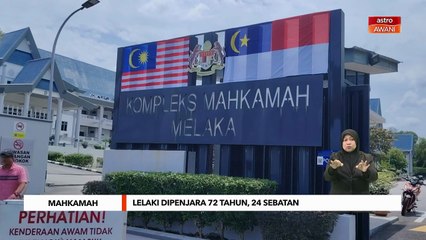 Lelaki penggal kepala isteri, kerat anak tiri dijel 72 tahun, 24 sebatan