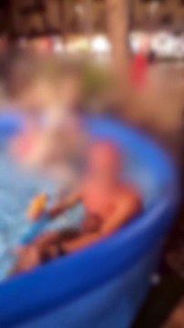 Il video della piscina gonfiabile a Milano Marittima, il sindaco di Cervia: Squallido