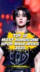 most handsome kpop male 2025