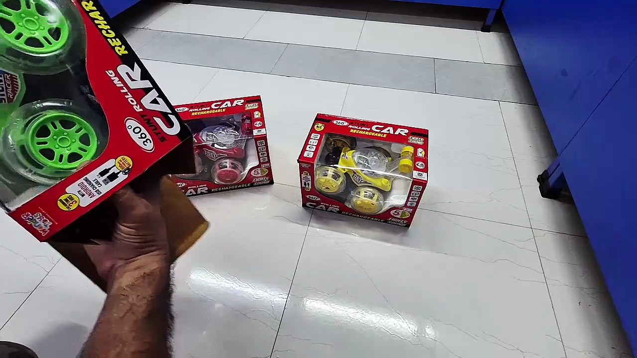 Unboxing and Review of RC Stunt Car Remote Control Twister Cars Wireless Rechargeable Acrobatic 360 Degree Twisting Music  Lights Kids Drift Radio Toys Indoor Outdoor