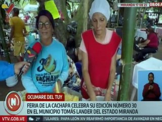 Productores mirandinos celebraron la edición número 30 de la Feria de la Cachapa