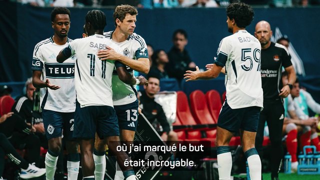 Müller déçu pour son but refusé pour hors-jeu et par le résultat