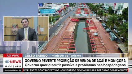 Sabino: “Estamos atuando para acabar com o preconceito” após reversão de proibição na COP30