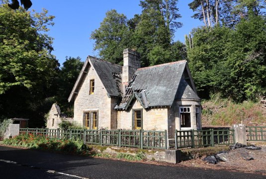Watch drone fly-over video of B1 listed building Cairndhu Gate Lodge, up for sale on scenic Antrim Coast Road