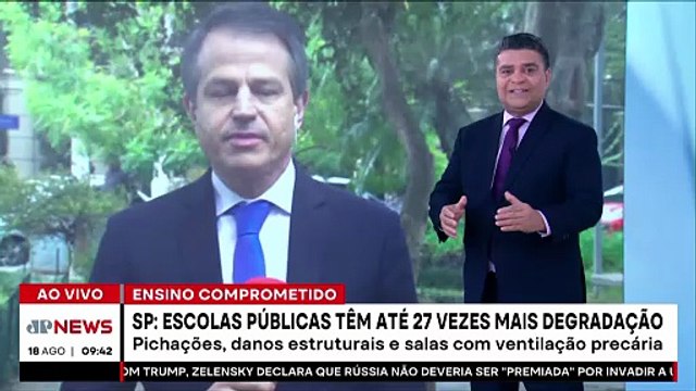 Escolas públicas em São Paulo têm 27 vezes mais degradação que particulares
