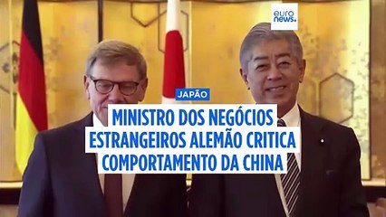 Wadephul critica China por comportamento "agressivo" em Taiwan e apoio à Rússia