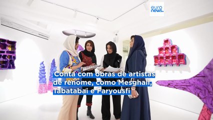 Exposição em Teerão inaugurada em contexto de ataques israelitas ao país
