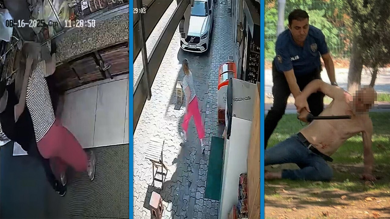 Kadın çalışana bıçaklı saldırının görüntüleri ortaya çıktı; şüpheli adli kontrolle serbest