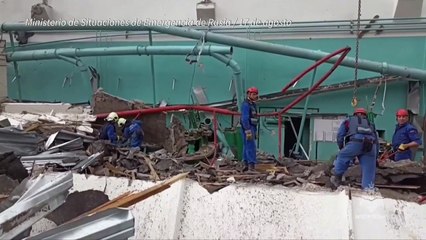 Sube a 20 muertos el balance de una explosión en una fábrica de armas rusa