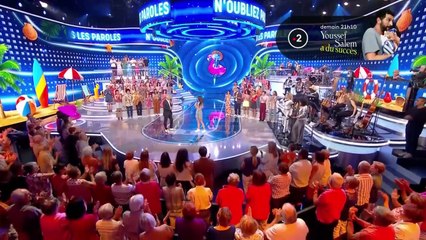 Morgane révèle l'un de ses porte-bonheurs à Nagui dans N'oubliez pas les paroles