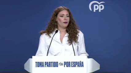 El PP tacha de "cortina de humo" el pacto de Estado anunciado por Sánchez