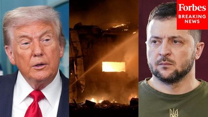 Zelensky Releases Video Ahead Of Meeting With Trump Showing Video From Latest Russian Attack