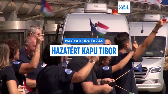 ,,Magyarország felett jobban megdobbant a szívem, mint az űrben - hazatért Kapu Tibor