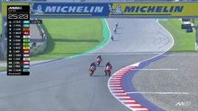 Perrone en el Gran Premio de Austria de la categoría Moto3