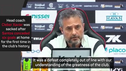 Santos CEO sacks coach and asks for forgiveness from fans after historic defeat
