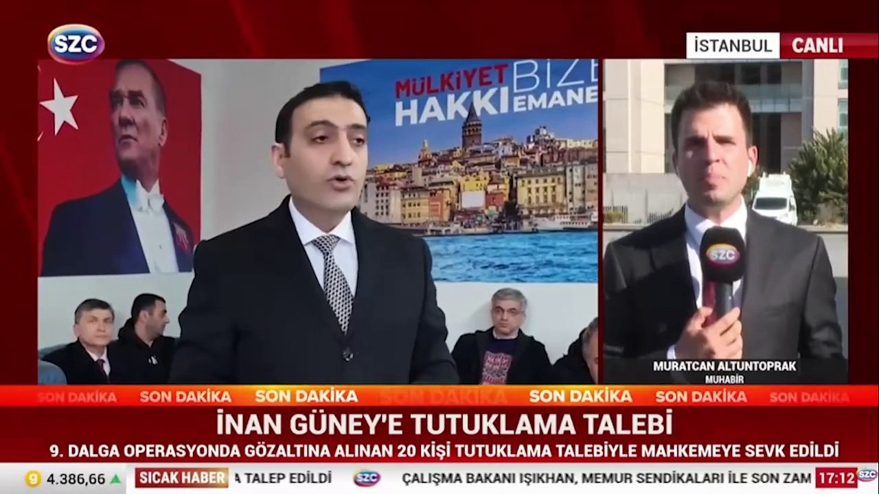 İnan Güney'e tutuklama istemi