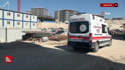 Malatya'da şantiye işçileri arasında taşlı sopalı kavga