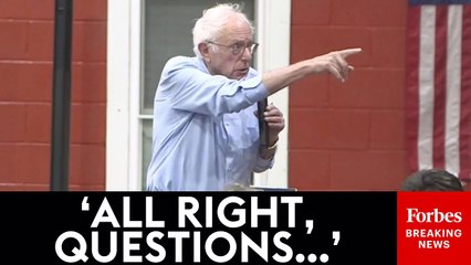 Bernie Sanders Takes Multiple Questions From Voters At West Virginia Rally