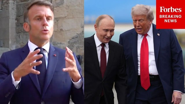 Macron Gives Blunt Takes On Trump And Putin Before Zelenskyy, EU Leaders Visit White House