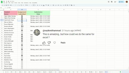 How to Insert Date and Time if a Checkbox is Checked in Excel - Excel Tips and Tricks