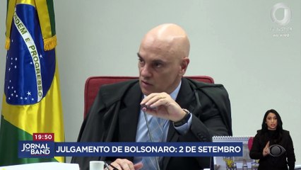 Supremo marca julgamento de Bolsonaro para 2 de setembro