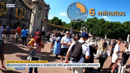 Pickpockets: ataques a turistas têm aumentado em Londres