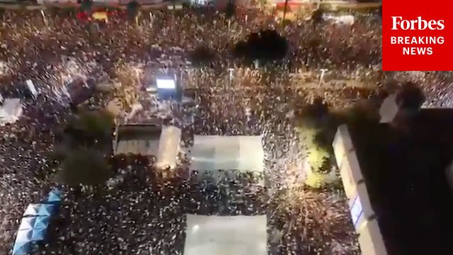 Hundreds Of Thousands Protest Across Israel Demanding Deal To Rescue Hostages Held By Hamas In Gaza
