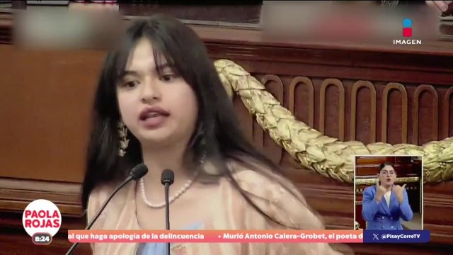 Ana Karen Sotero enfrentó a diputados durante su discurso | DPC con Paola Rojas