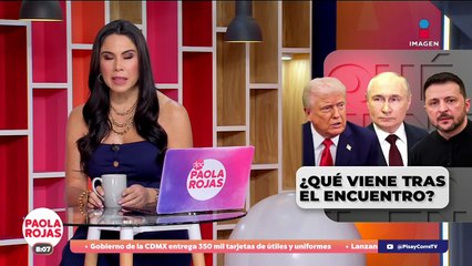 Sin acuerdos por Ucrania tras reunión entre Trump y Putin | DPC con Paola Rojas
