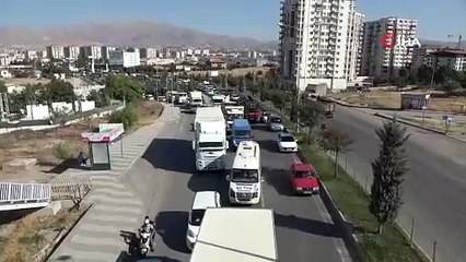 Malatya’da 4 aracın karıştığı kaza kent trafiğini felç etti
