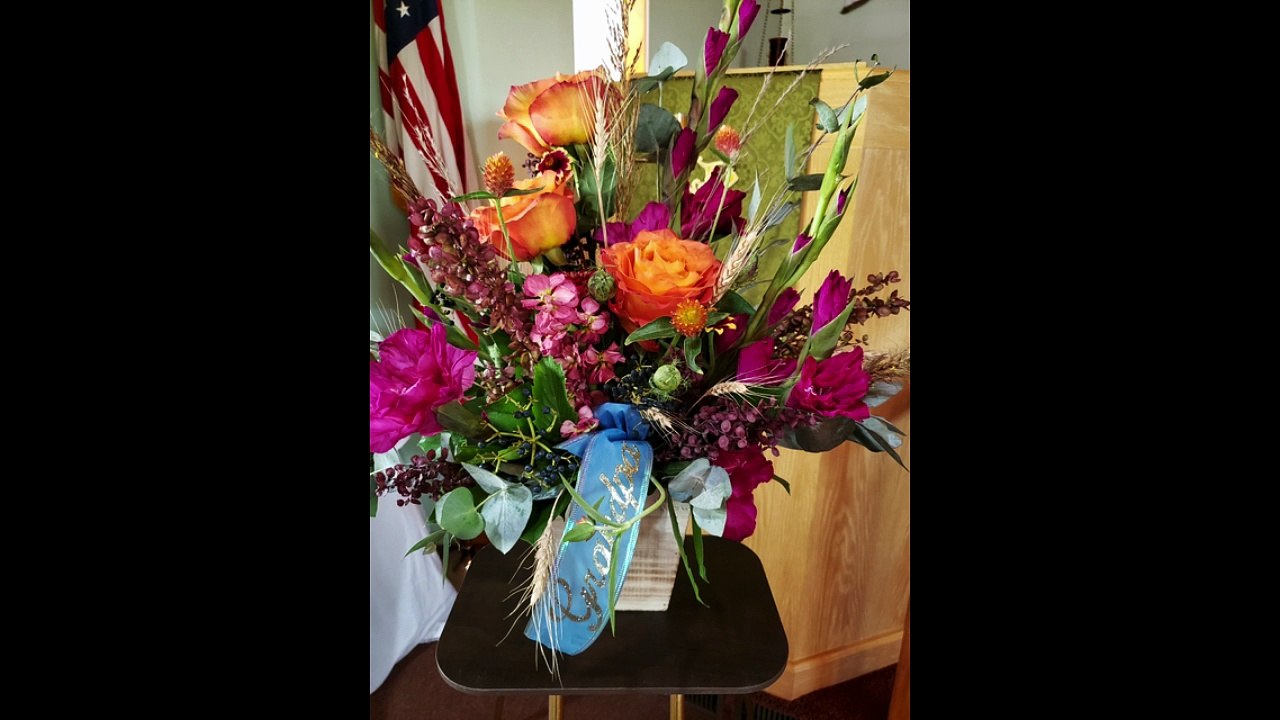 Flowers and Cards for Larry Lacy