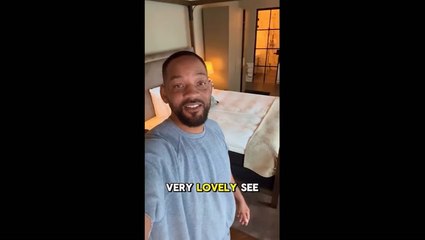Will Smith left shocked by surprise find in his hotel room