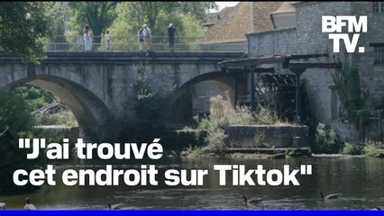 Moret-sur-Loing: un "spot de rêve" devenu viral sur TikTok, mais la baignade y est interdite