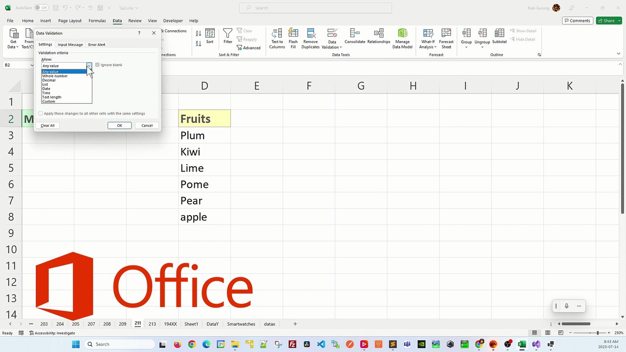 Why is Drop Down List in Google Sheet better than in Excel - Excel Tips and Tricks