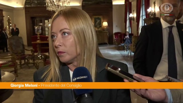 Ucraina, Meloni Unità dell'Occidente strumento per costruire la pace