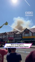 Massive Kingsbury Fire Engulfs Homes | 70 Firefighters Battle Blaze in UK|| Heartsome 💖