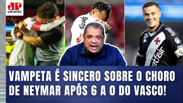 CHORAR??? Cara, o NEYMAR agora TEM É QUE... OLHA o que VAMPETA falou após Santos 0 x 6 Vasco!
