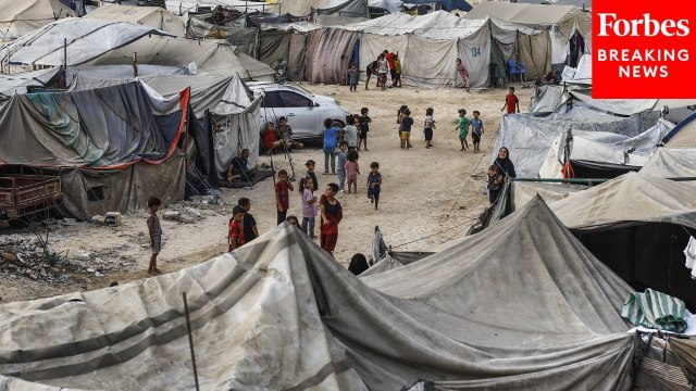 Humanitarian Airdrops Continue In Gaza To Deliver Food, Water, Supplies To Palestinians