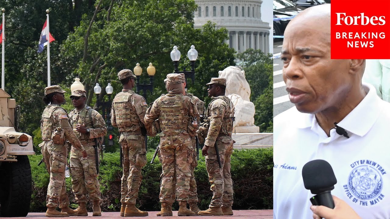 NYC Mayor Eric Adams Asked Point Blank: Are You 'Worried At All About Federal Overreach?'