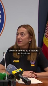 Virginia Barcones, directora general de Protección Civil: El único camino es hacer frente todos juntos, la lealtad institucional. Estos fuegos tienen una virulencia fruto del cambio climático que hasta ahora no habíamos conocido