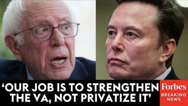 'These Guys Want To Make Money Off The Air You Breathe': Bernie Sanders Blasts Elon Musk And VA Cuts