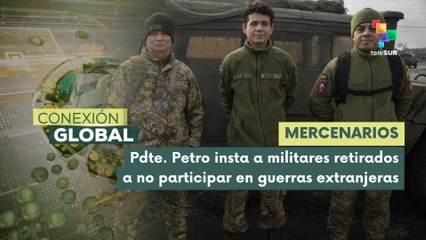 Instan a detener el reclutamiento de mercenarios colombianos en Sudán